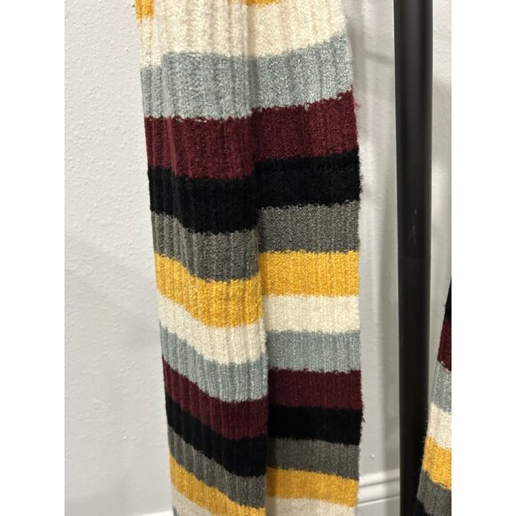 C.C. Exclusives NWT Striped Knit Scarf With Multicolor Pattern - Picture 2 of 6